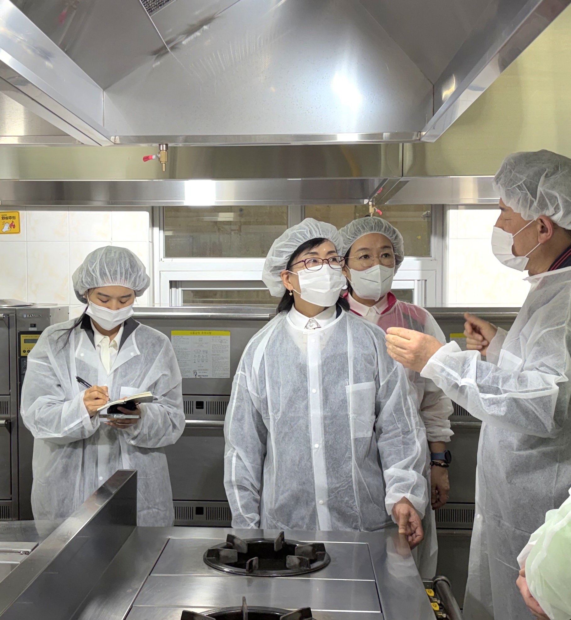 학교급식 안전점검 현장